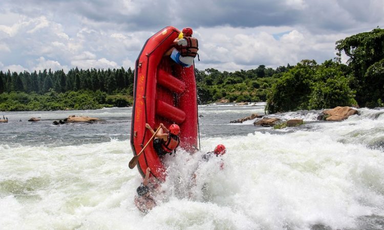 Itanda Falls Jinja Attraction On a Uganda Safari