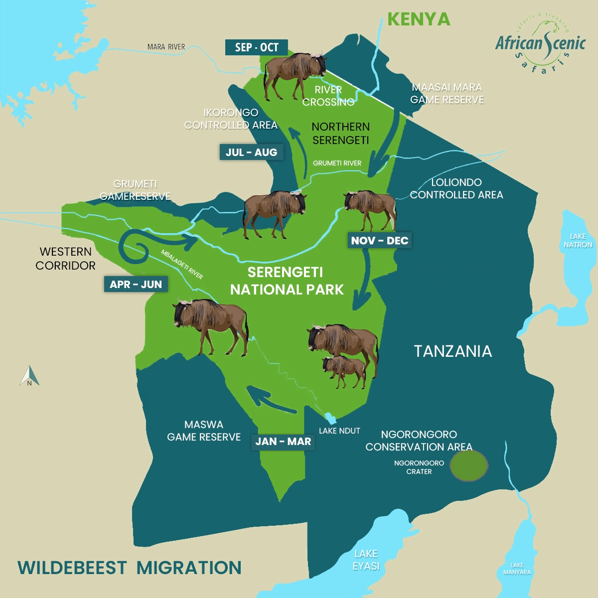 When to go to Tanzania?